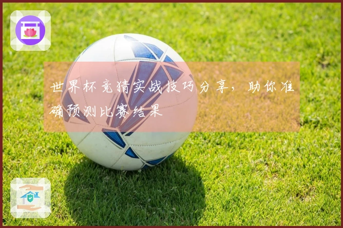 世界杯竞猜实战技巧分享，助你准确预测比赛结果
