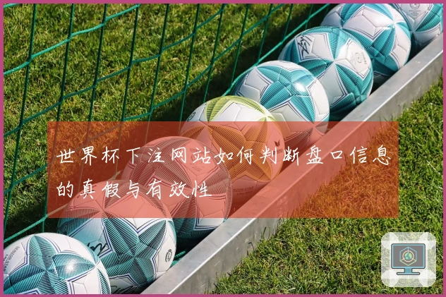 世界杯下注网站如何判断盘口信息的真假与有效性