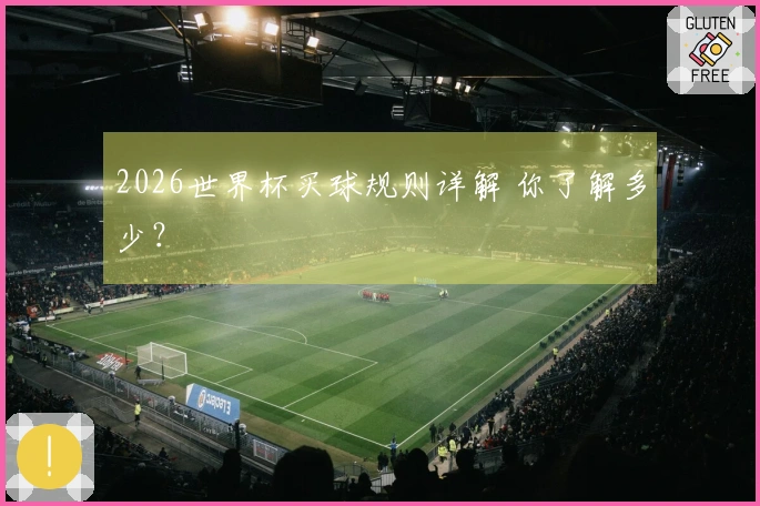 2026世界杯买球规则详解 你了解多少?